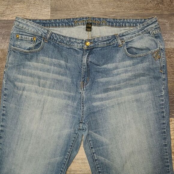 G Unit Clothing Co Cropped y2k Jeans - Picture 2 of 11